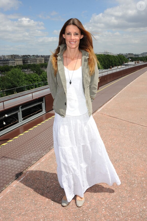 Sophie Thalmann lors du 4e Prix de l'Ambassadeur ELA au musée du Quai Branly à Paris le 8 juin 2011