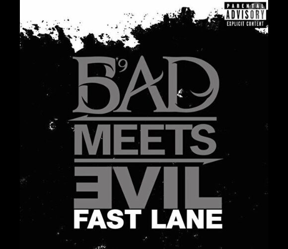 Eminem et Royce Da 5'9" forment le duo Bad Meets Evil. Single Fast Lane sorti le 3 mai 2011.