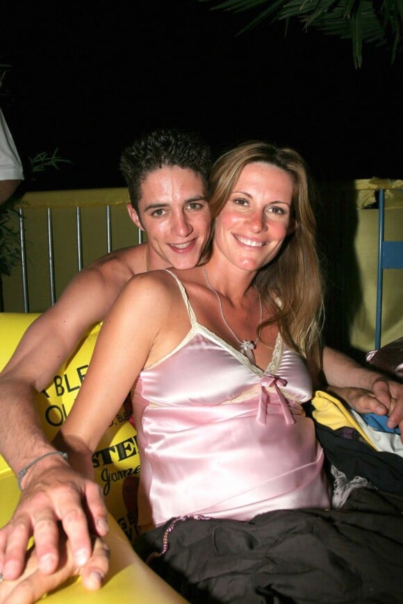 Sophie Thalmann et son époux Christophe Soumillon en septembre 2005.
