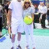 Le 13 juin 2011, à Times Square (New York), le courant est bien passé entre John McEnroe et Kristin Chenoweth pour la promotion de la mise en vente des places pour l'US Open 2011 (fin août-début septembre).
