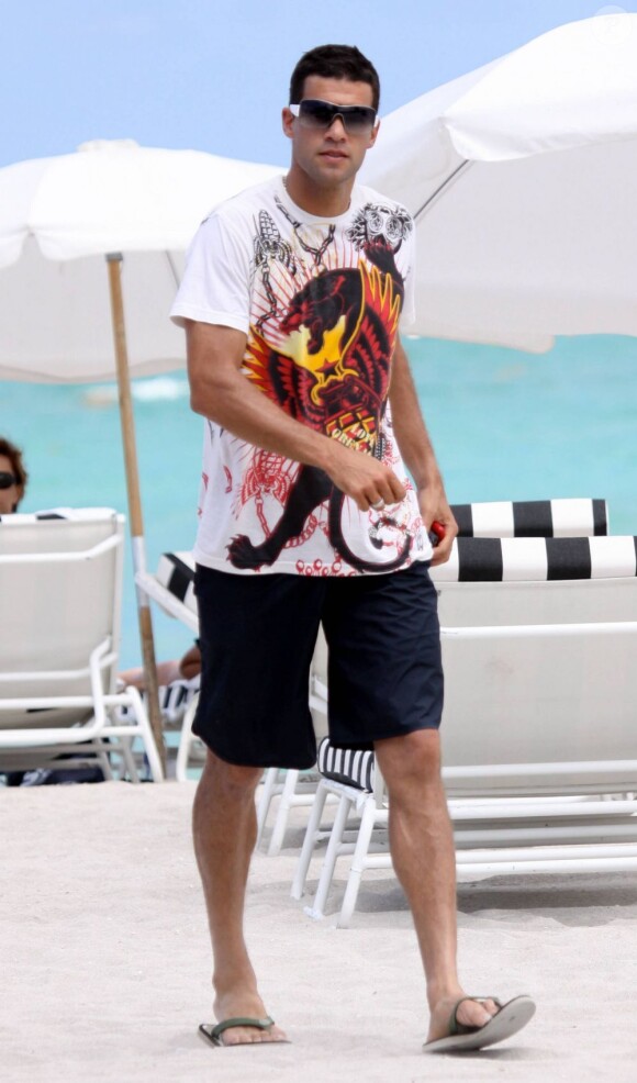 Michael Ballack à Miami le 26 mai 2011