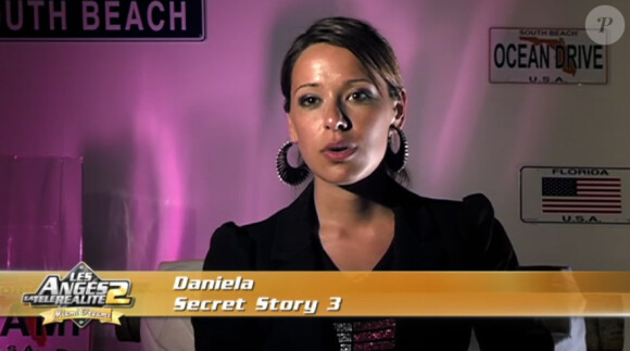 Daniela dans Les Anges de la télé-réalité : Miami Dreams diffusée le mercredi 15 juin 2011