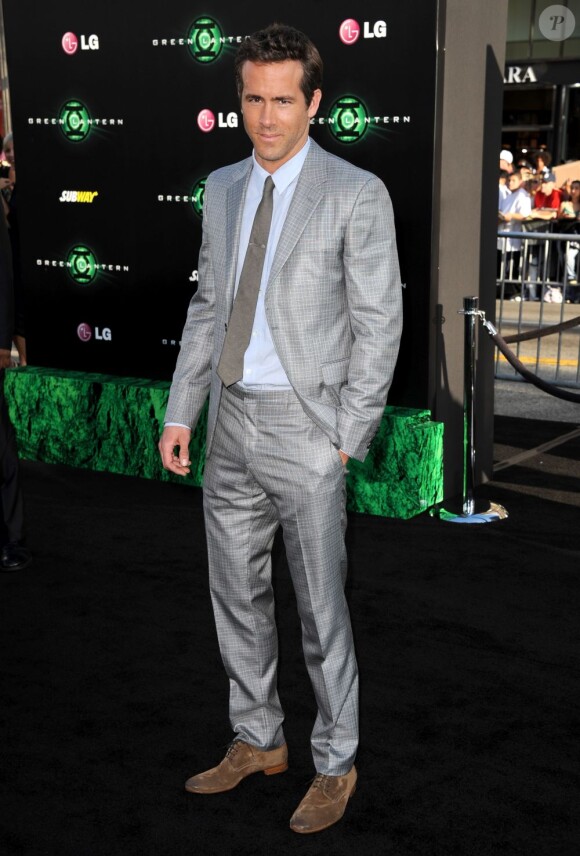 Ryan Reynolds à l'avant-première de Green Lantern au Grauman's Chinese Theatre de Los Angeles, le 15 juin 2011.