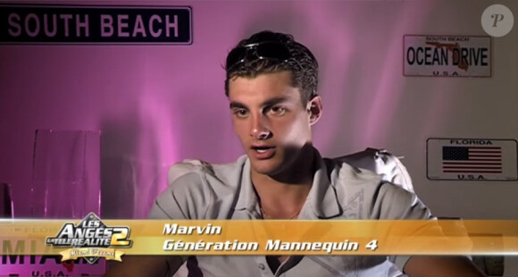 Marvin dans les Anges de la télé-réalité 2 : Miami Dreams, le vendredi 17 juin sur NRJ 12.