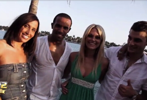 Craig David et les filles dans les Anges de la télé-réalité 2 : Miami Dreams, le vendredi 17 juin sur NRJ 12.