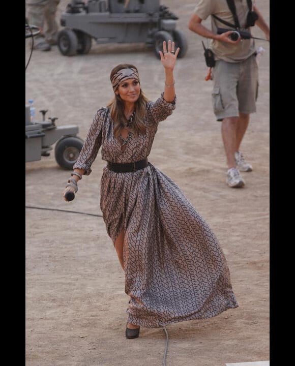 Jennifer Lopez sur le plateau de Wetten Dass à Palma de Majorque, en espagne le 18 juin 2011