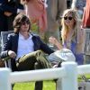 Dianna Vickers et son amoureux lors d'un match de polo caritatif, le dimanche 19 juin 2011.