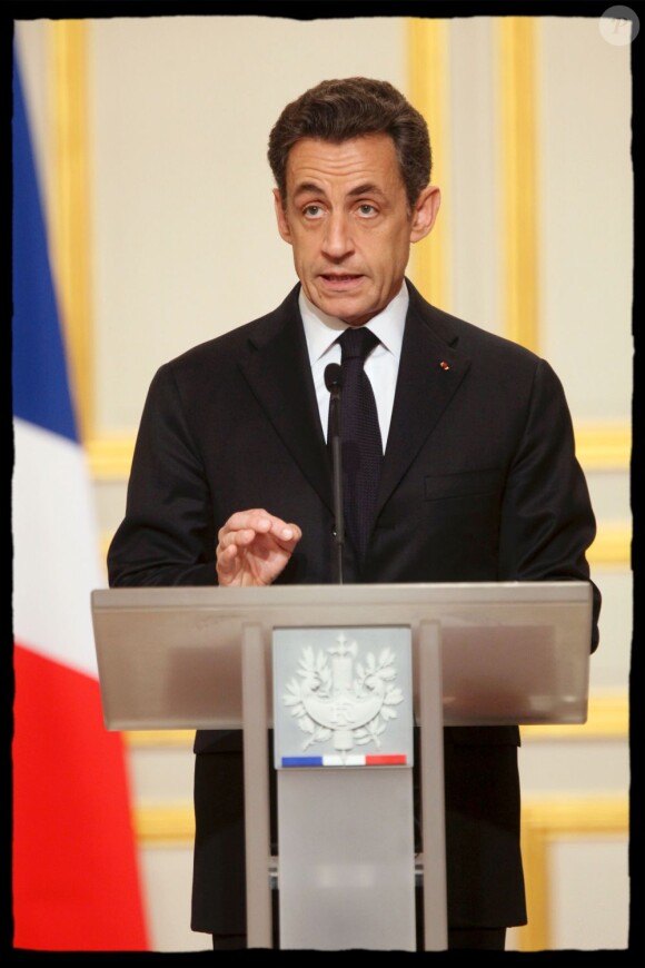 Nicolas Sarkozy en mars 2011.