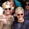 Ellen DeGeneres et sa femme Portia de Rossi à Los Angeles le 26 février 2011