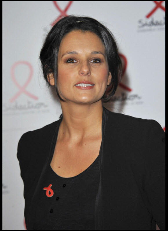 Faustine Bollaert pour le lancement du Sidaction en mars 2011