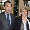 Georges El Assidi et son avocate, Me Hélène Bureau-Merlet, au tribunal de Créteil, le é2 février 2011.