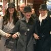 Lindsay Price avec ses copines de Lipstick Jungle, Kim Raver et Brooke Shields