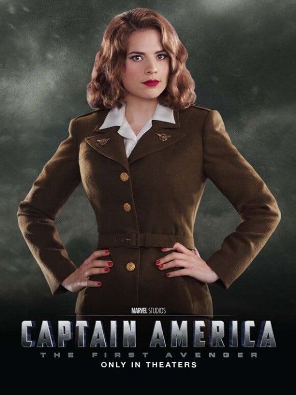 Hayley Atwell dans Captain America, en salles le 17 août 2011.