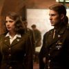 Hayley Atwell et Chris Evans dans Captain America, en salles le 17 août 2011.