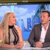 Loana et Stéphane Joffre sur le plateau des Anges de la télé-réalité : Miami Dreams le 24 juin 2011 sur NRJ 12