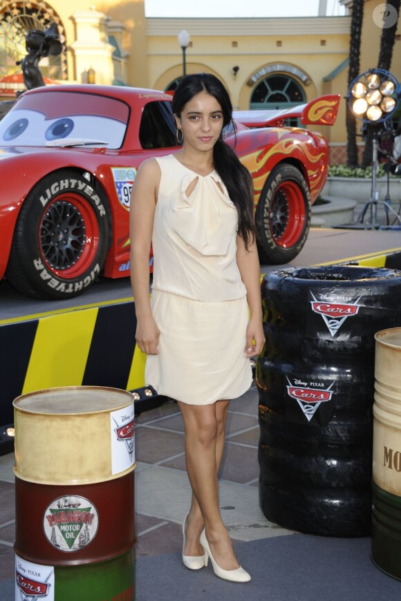 Hafsia Herzi lors de l'avant-première de Cars 2, à Disneyland Paris, le 25 juin 2011.