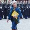 Christine Lagarde apporte une touche de féminin au monde politique. Paris, 2 févier 2011
