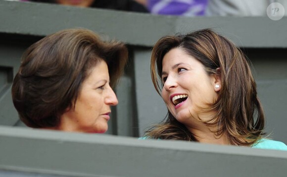 Mirka, l'épouse de Roger Federer, a vu son champion terrassé par Jo-Wilfried Tsonga, revenu de deux sets à zéro pour s'imposer le 29 juin 2011 à Wimbledon et décrocher son billet pour la demi-finale.