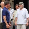 Robert De Niro et Sylvester Stallone le 15 juin à New York.