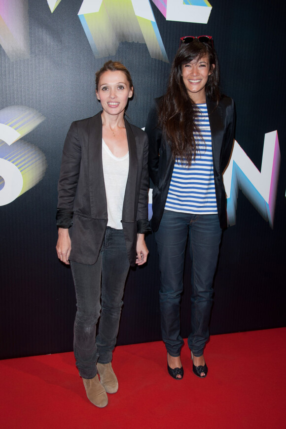 Anne Marivin et Mélanie Doutey lors de l'avant-première de Polisse dans le cadre du Festival Paris Cinéma le 30 juin 2011