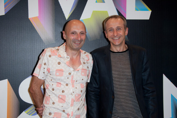 Olivier Ducastel et Jacques Martineau lors de l'avant-première de Polisse dans le cadre du Festival Paris Cinéma le 30 juin 2011