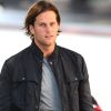 Tom Brady sur le tournage d'une publicité pour la marque UGGS dont il est l'égérie. Los Angeles, 15 juin 2011