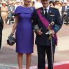 Mathilde et Philippe de Belgique sur le tapis rouge du Palais Princier de Monaco, pour le mariage religieux du prince Albert et de la princesse Charlene.
Le prince Albert II de Monaco et Charlene Wittstock avaient convié près de 800 invités, dont beaucoup de têtes couronnées (les cours d'Europe étaient notamment bien plus représentées qu'au mariage de William et Kate), à leur mariage religieux, le 2 juillet 2011 en Principauté.