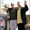 Les Doors - Ray Manzareck, John Densmore, Robby Krieger - reçoivent leur étoile sur Hollywood Boulevard, à Los Angeles, le 1er mars 2007.
