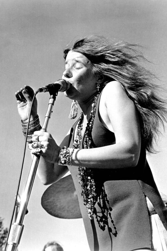 Janis Joplin, à Woodstock, 1967.