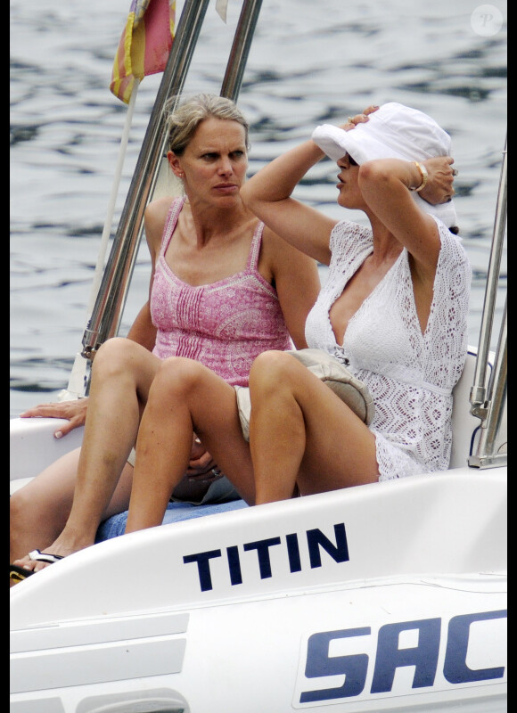 Catherine Zeta-Jones s'offre des vacances à Majorque le 3 juillet 2011