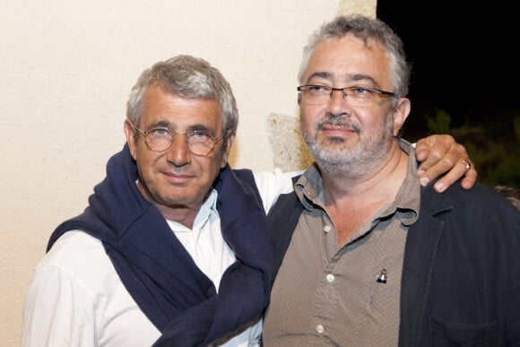 Michel Boujenah et son frère Paul Boujenah en 2010 à Ramatuelle