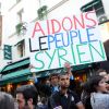 Meeting organisé pour une Syrie démocratique, le 4 juillet 2011, à Paris.
