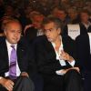 Laurent Fabius et BHL au grand meeting organisé pour une Syrie démocratique, le 4 juillet 2011.