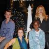 Audrey Dana et Robinson Stévenin le 5 juillet dans Paris pour l'avant-première du film Le Secret de l'Enfant Fourmi