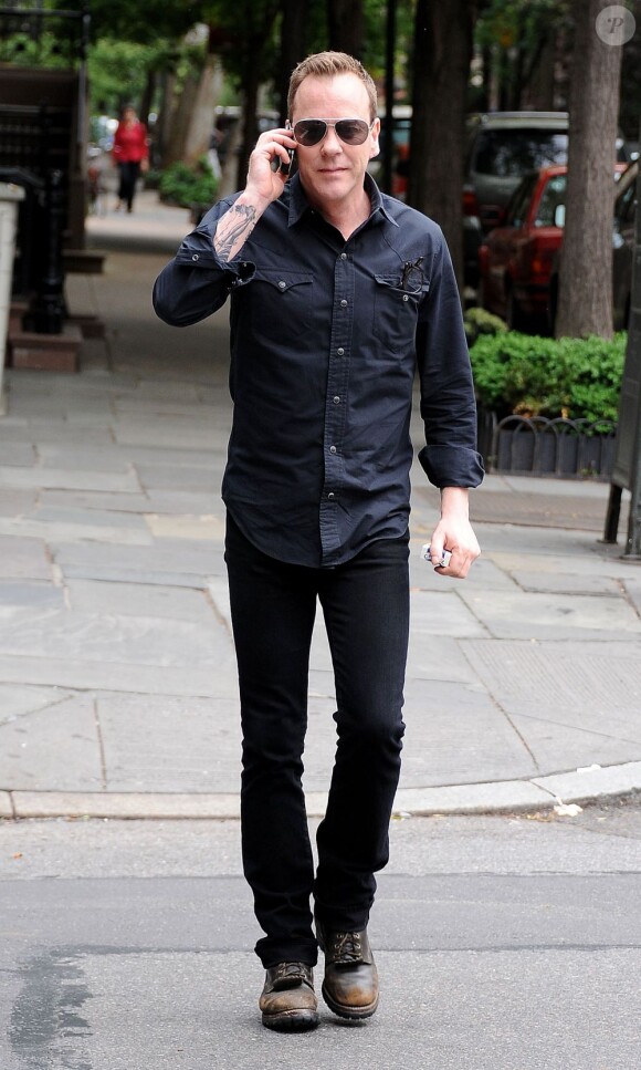 Kiefer Sutherland, à New York, le 14 mai 2011.