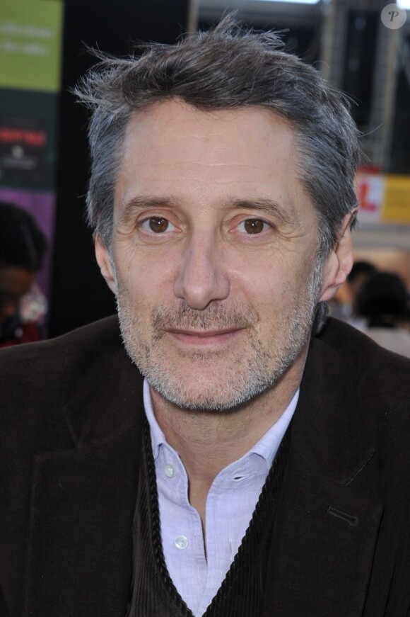 Antoine de Caunes, au Salon du Livre, à Paris, en mars 2011.