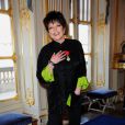Liza Minnelli élevée par Frédéric Mitterrand au rang d'officier dans l'ordre de la Légion d'honneur. Ministère de la Culture, Paris, le 11 juillet 2011 