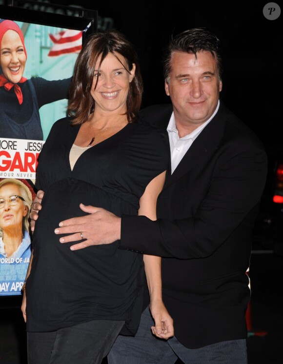 Daniel Baldwin et son épouse Joanne, alors enceinte du petit Finley, à Los Angeles en avril 2009. 