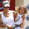 Halle Berry vient chercher sa fille Nahla à l'école, le soir-même Richard Franco s'introduit pour la troisième fois dans sa maison, à Los Angeles, le 1 juillet 2011.