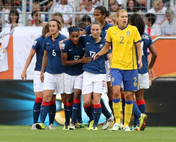 Les Suédoises ont privé les Bleues de podium lors de la petite finale du Mondial 2011, samedi 16 juillet.