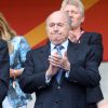 Le président de la FIFA Sepp Blatter au Mondial féminin 2011 en Allemagne