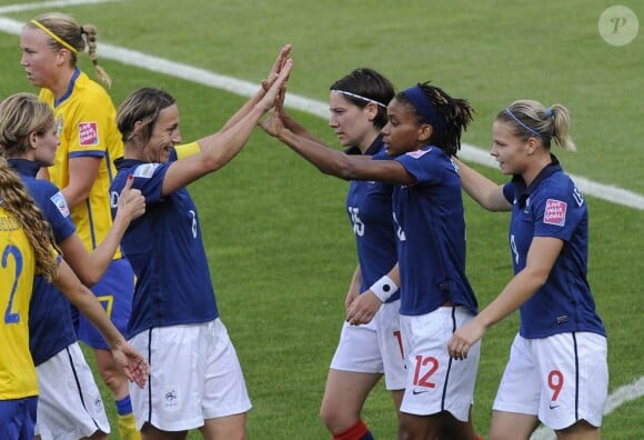Les Suédoises ont privé les Bleues de podium lors de la petite finale du Mondial 2011, samedi 16 juillet.