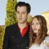 Joséphine de la Baume et son futur époux Mark Ronson, en juillet 2010.