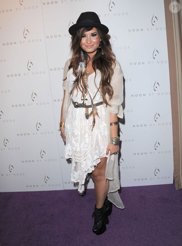 Demi Lovato, le 20 juillet 2011 à West Hollywood.