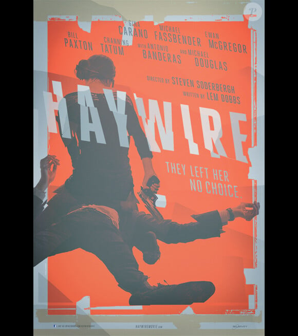 L'affiche du film Haywire signé Steven Soderbergh