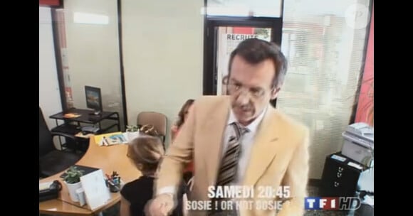 Jean-Luc Reichmann dans l'émission Sosie ? Or not sosie ! du samedi 23 juillet 2011 sur TF1.