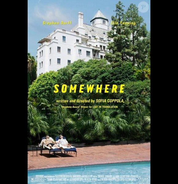 Somewhere (2010) de Sofia Coppola se déroule au Chateau Marmont, célèbre hôtel de Los Angeles.