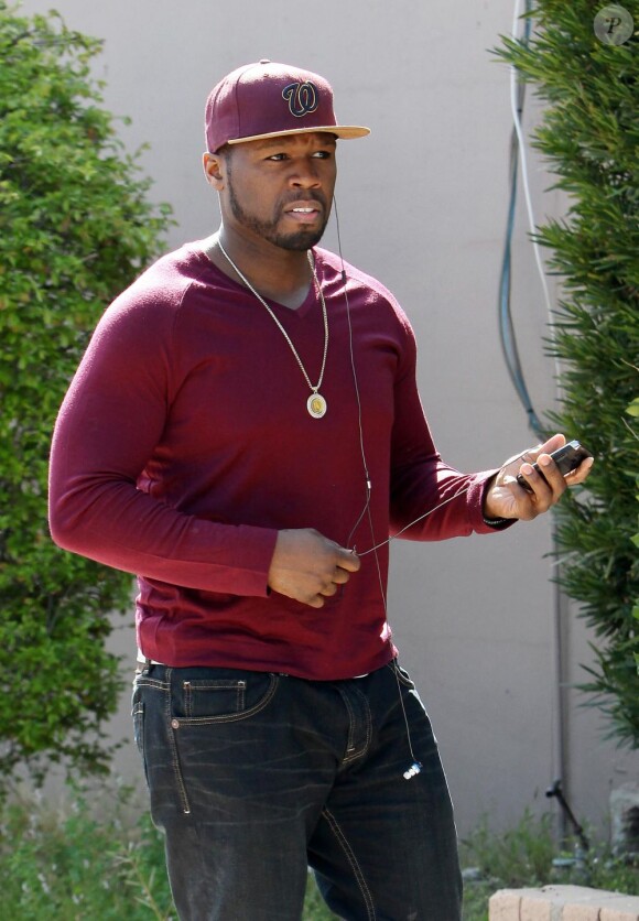 50 Cent à Beverly Hills en mai 2011
