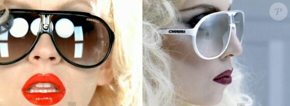 Sur certains plans du clip de Not myself tonight (avril 2010), Christina Aguilera est la copie conforme de Lady Gaga dans celui de Bad Romance (novembre 2009).