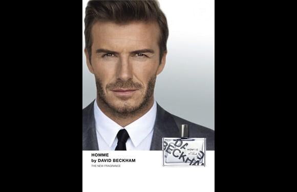 David Beckham se lance dans la parfumerie avec Homme by David Beckham.